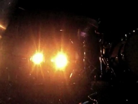 Klaxoons - Festival Hop Hop Hop, 9 juillet 2011 (Gabriel Fabing, Elodie Brochier, Michel Deltruc et Antoine Arlot + 10 voitures)