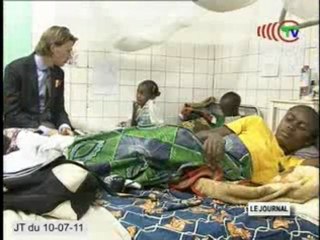 Inauguration de la clinique médicale de Pokola