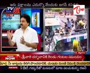 News Scan - Journalist Vijay Babu,TDP Narasimha Reddy,Cong Rudraraju Padmaraju - 01