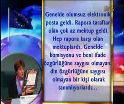 Avrupa Konseyi basın toplantısında Yaratılış Atlası