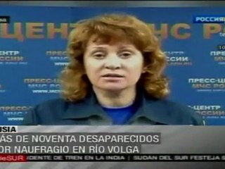 Naufragio en Rusia, 96 personas desaparecidas
