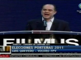 Filmus consigue resultado histórico del partido de Fernánd