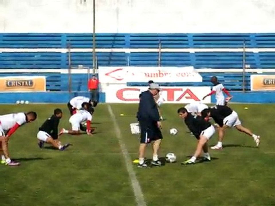 Entrenamiento de Perú