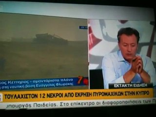 Ισχυρή έκρηξη στην Κύπρο