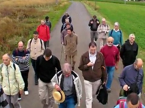 Pélé-marche 2011 des époux et épouses à Alençon