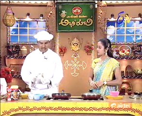 Abhiruchi - Recipes - Dondakaya Palli Curry,Veg mushroom salad,Dhana kyapsikam - 01