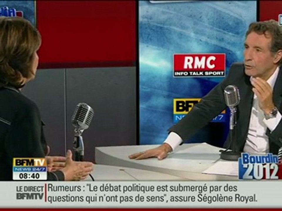 BFM TV - Ségolène Royal Bourdin 11 juillet 2011 Ière Partie