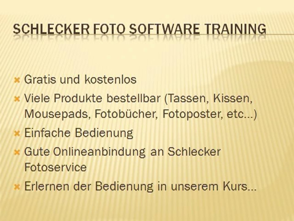 Alle Neuigkeiten zu Schlecker Foto - Coole Tips und Tricks