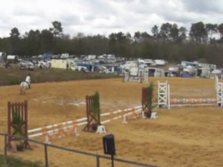 Nougat monté par Laurine Championnat d'Aquitaine²