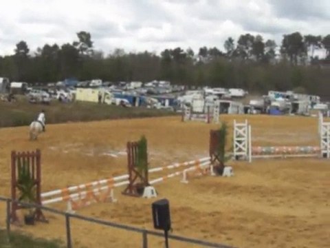 Nougat monté par Laurine Championnat d'Aquitaine²