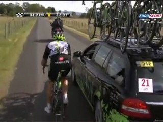 Tour de France: deux coureurs renversés et les excuses de France TV