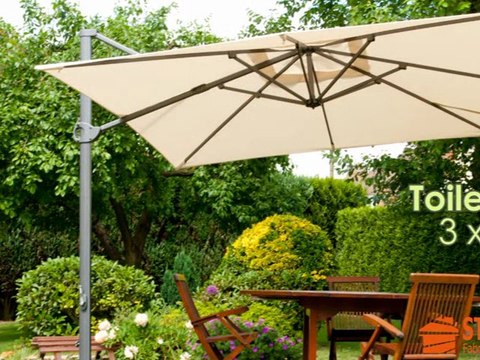 Parasol déporté Rio - Parasol haut de gamme