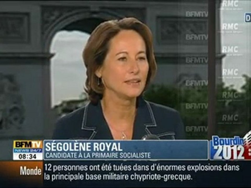 S. Royal invitée de BFMTV : des propositions sur les prix des carburants