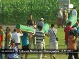 Mass burial of Srebrenica victims in Bosnia - no comment