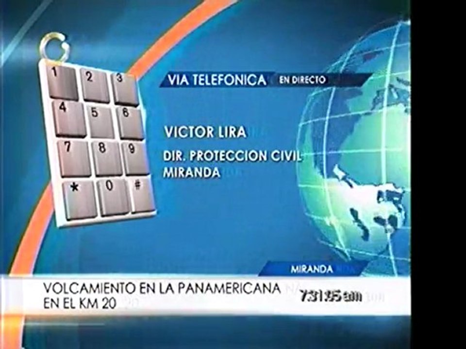 Volcamiento en Panamericana