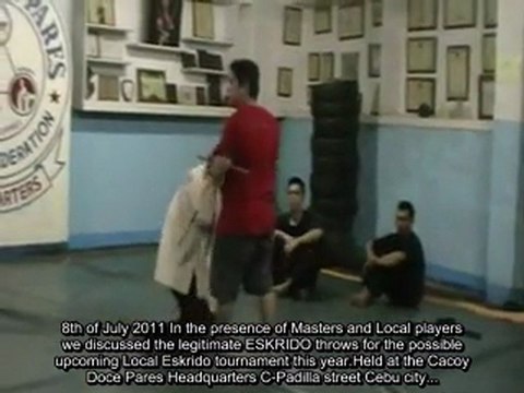 UPCOMING ESKRIDO CACOY DOCE PARES TOURNAMENT