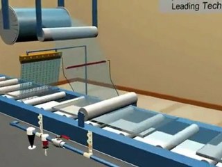 Plate glass prior to laminating with plastic sheet