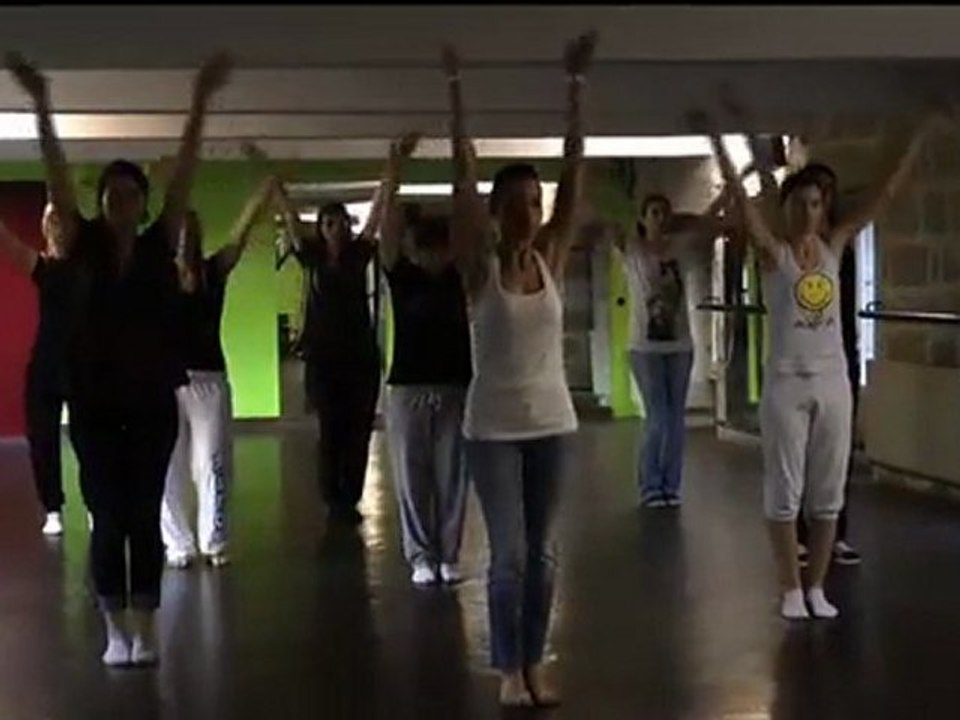 La chorégraphie du Flash Mob version miroir