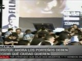 Forster: comienza otra etapa en elecciones de Buenos Aires