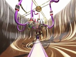 The Chocolate Waterfall in Wonka's Imagination Room