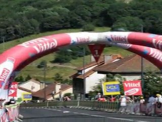 Arrivée du tour de france vélo à Saint-Flour 15