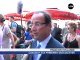 François Hollande en visite à Marseille