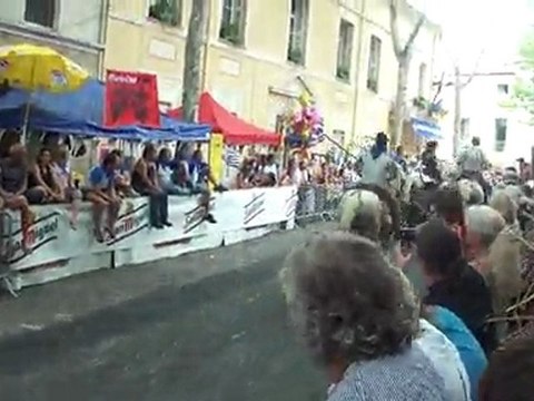 Martinev corrida Céret lâcher de taureau