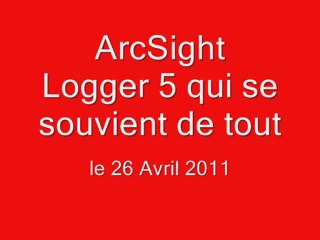2011-04-26 SCA RE Logger 5 - Devoteam
