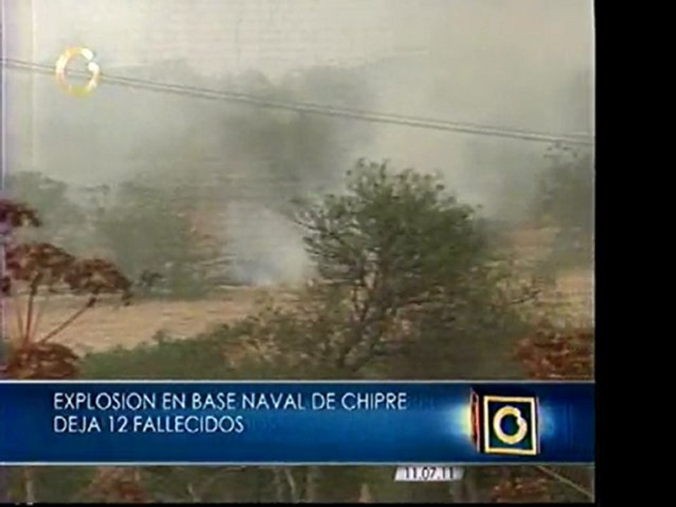 Explosión mortal en Chipre