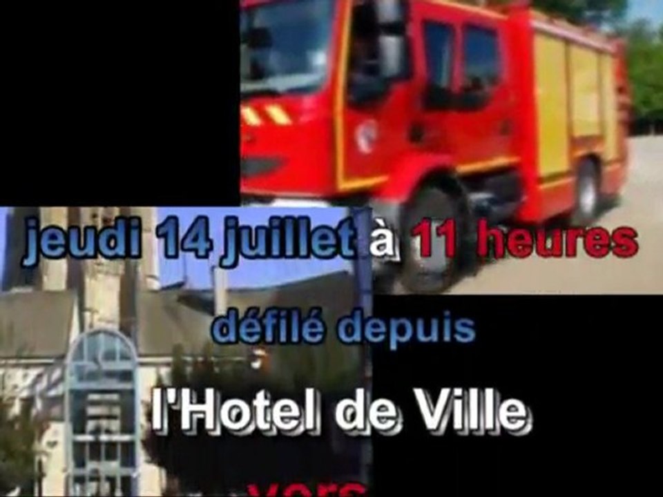 les festivités à Nogent pour le 14 juillet