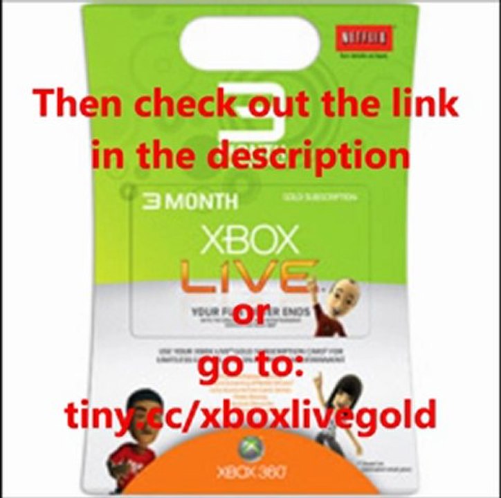 How you can get Xbox Live 3 Months Card for FREE! video Dailymotion
