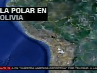Bolivia ayuda a damnificados por frío