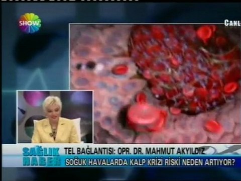 Op. Dr. Mahmut Akyıldız - SAGLIK HABER -25,01,2011 - Soğuk Havada Kalp Krizine Dikkat