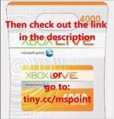 How you can get 4000 Microsoft Points for FREE!