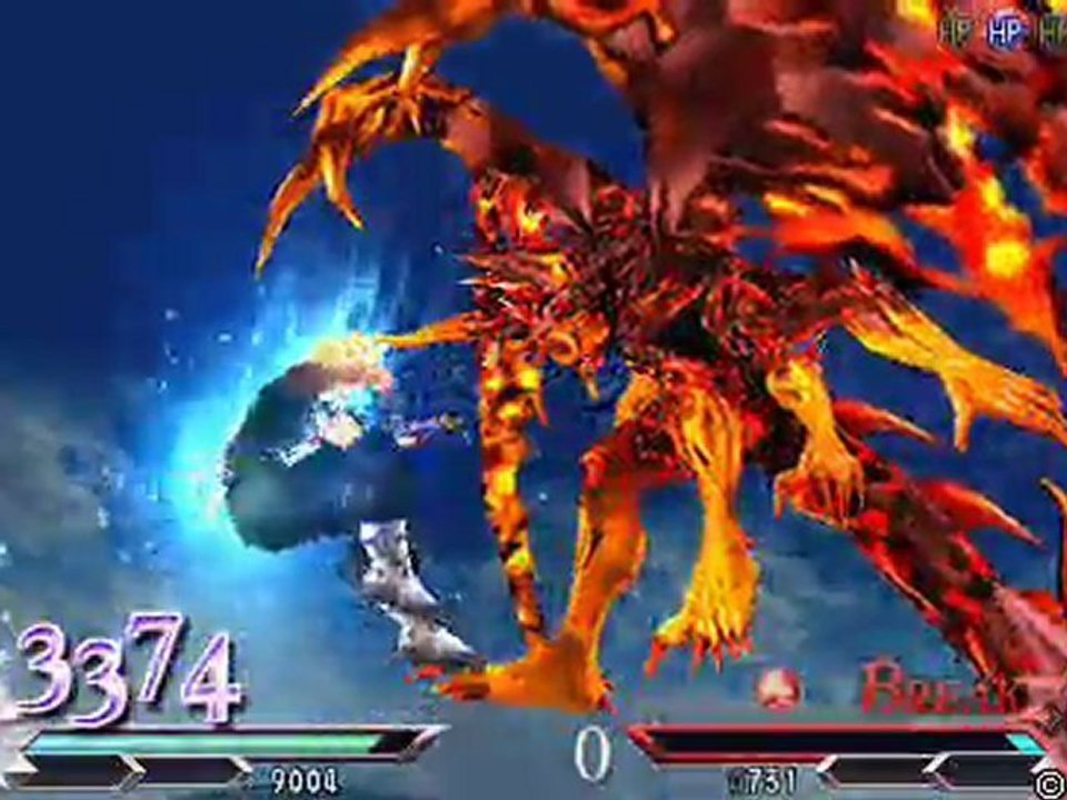 Dissidia duodecim Battle 3 : Cloud VS Feral Chaos