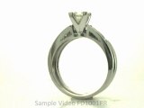 Princess Cut Diamond Engagement Wedding Rings Set in Channel Setting FD1001PR