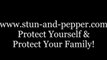 Personal protection stun guns and pepper spray store, be safe