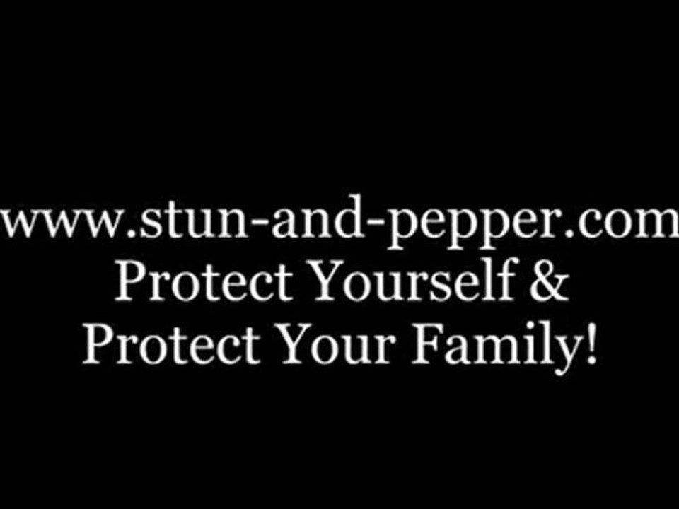 Personal protection stun guns and pepper spray store, be safe