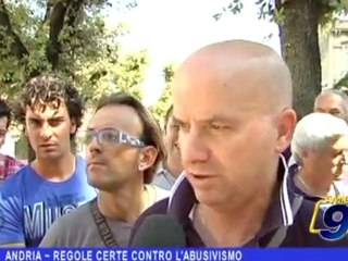 Andria | Regole certe contro l'abusivismo