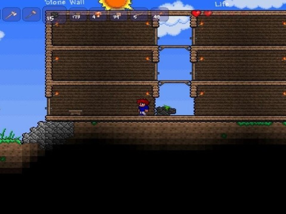 (Terraria) Episode 2 : Décorons un petit coup