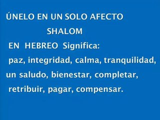 .DES DE ISRAEL CON AMOR SHALOM