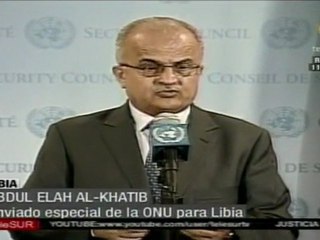 ONU pide solución política en Libia