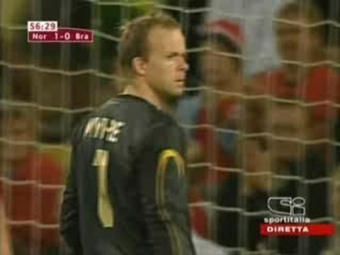 NORVEGE - BRESIL 1-1