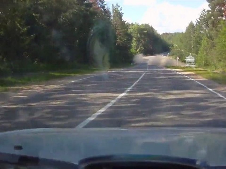 jemand zu schnell fahren