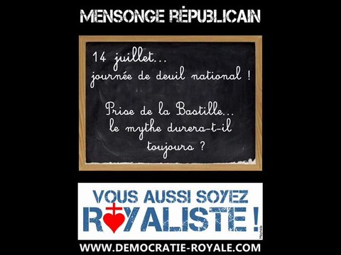 14 juillet - Prise de la Bastille - Révolution française : Démocratie royale
