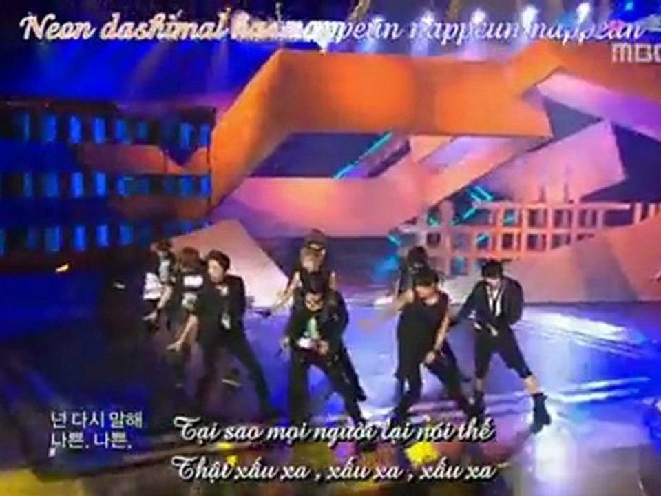 Vietsub+Kara Boom boom Super Junior Live