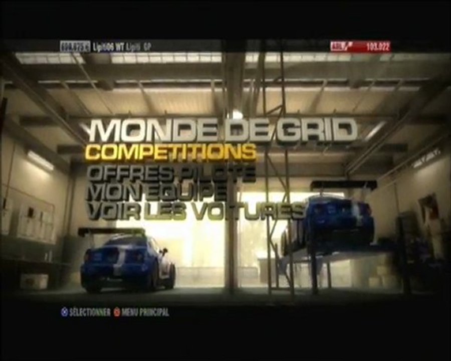 Toca Race Driver Grid [09] nouvaux coequipier