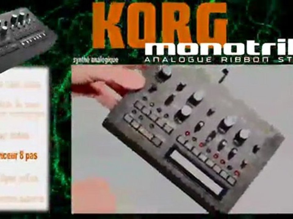 Synthé Korg Monotribe (La Boite Noire)