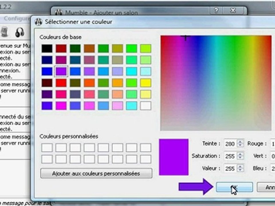 Tuto Mumble : Créer un salon