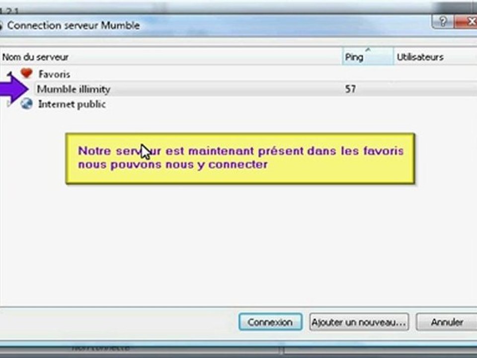 Tuto Mumble : Se connecter à Mumble